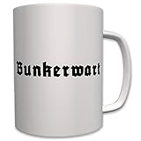 westwall bunker saarland Spülmaschinengeeignet Bunkerwart Bunker Militär Museum Regelbau Westwall - Tasse Becher Kaffee #6285