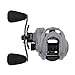 Abu Garcia Zata Baitcast Low Profile Fishing Reel, Compact, Lightweight Fishing Reel, Graphite Frame and Sideplates, Left Handle Position, Bent Handle Design