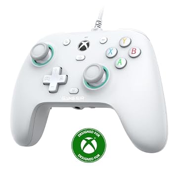 GameSir G7 SE Controlador Xbox One oficialmente licenciado com sticks de efeito Hall para Windows 10/11, Xbox One, Xbox Series X/S, gamepad para PC com porta de fone de ouvido de 3,5 mm, botão traseiro programável