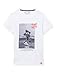 Teddy Smith T- Craig MC JR T-Shirt, Blanc, 8 Ans Boys
