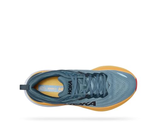 Image of HOKA Bondi 8 Men's Performance Road Running Shoes Sneakers