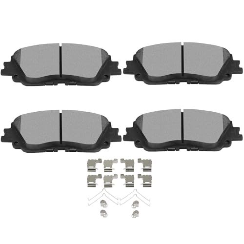 Image of SCITOO D2076-9311 Disc Brake Pads Sets Front Ceramic Brake Pads w /Hardware