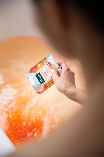 Kneipp Badekristalle Wassernixe - Badezusatz mit natürlichen Extrakten aus Lotusblume und Drachenfrucht entführt dich in eine Unterwasserwelt mit korallfarbenem Wasser & blumig-fruchtigem Duft - 60g