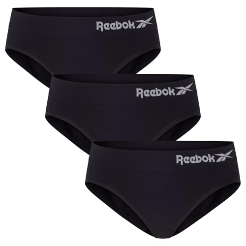 Reebok Damen Raina Damenunterwäsche, Schwarz, M EU