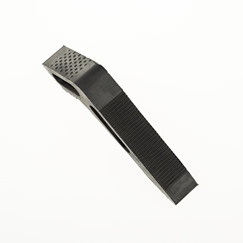 Oif Rubber Door Stopper Door Stop Wedge For Large Door Gaps To Keep Door Securely Open On All Surfaces, Non-Scratching Door Stop -Tall Type Design Brown #TOP1