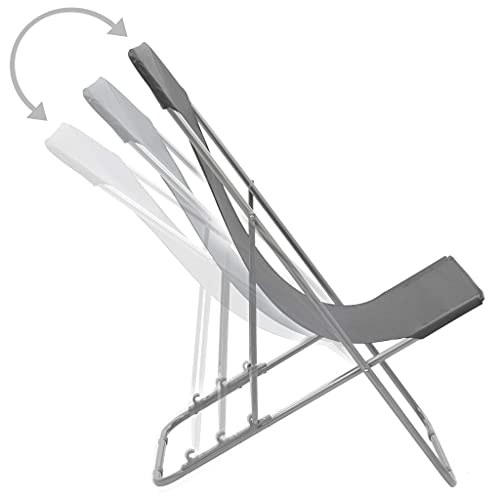 Chaise de plage pliable solide contre vent et sable siège camping