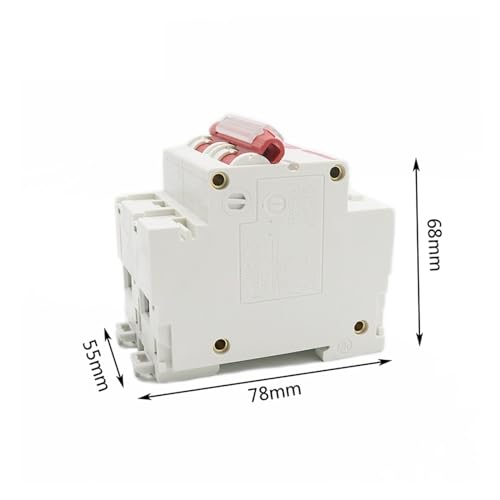 Interruptor solar 80A DC1000V 2P con protección avanzada contra sobrecargas eléctricas 3