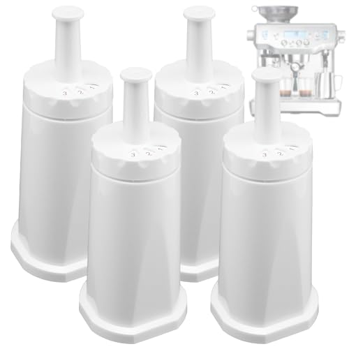 4 PCS Replacement Water Filter for Breville Espresso Machine Barista Touch Bes880, BES881, Barista Pro BES878, Oracle Touch BES990, Oracle BES980, Dual Boiler BES920 Bambino ClaroSwiss Sage