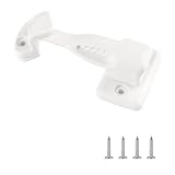 Chenove 1 Stücke Türfeststeller Wohnmobil, Türfeststeller Wohnwagen 90° Drehung, Wohnwagen Türfeststellers mit Drehbarer Verriegelung,Wohnmobil Fensterverschluss Für Möbel Oder Boot (Weiß)