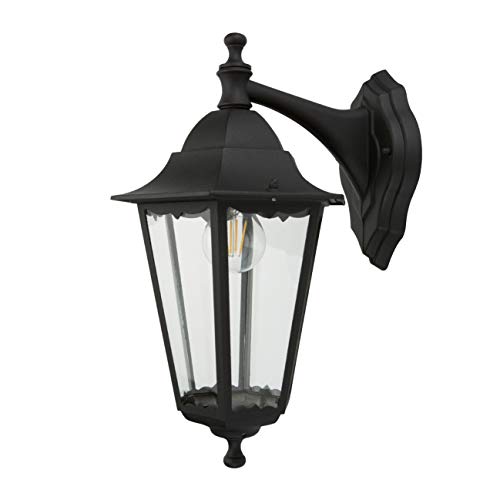 Smartwares Außenwandleuchte Classico 10.009.09 - 60 W - Für LED-Lampen -...