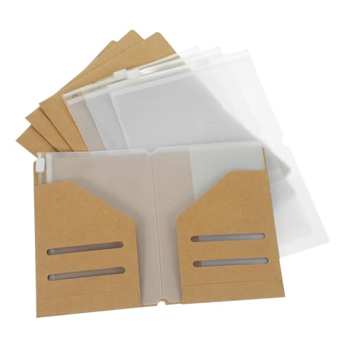 Porte-passeport kraft de voyage STOBOK idéal pour organiser vos escapades en famille