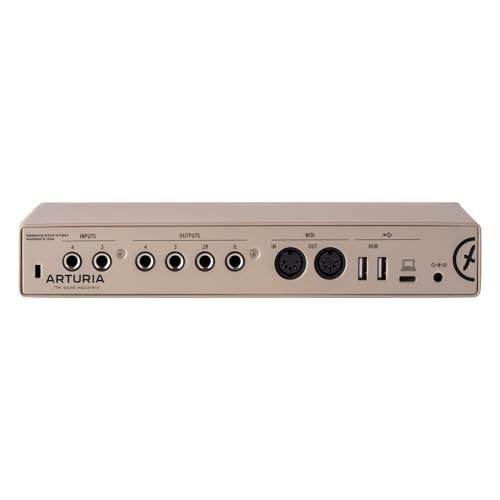 Image of Arturia MiniFuse USB-C Audio Interface (Champagne, MiniFuse 4)