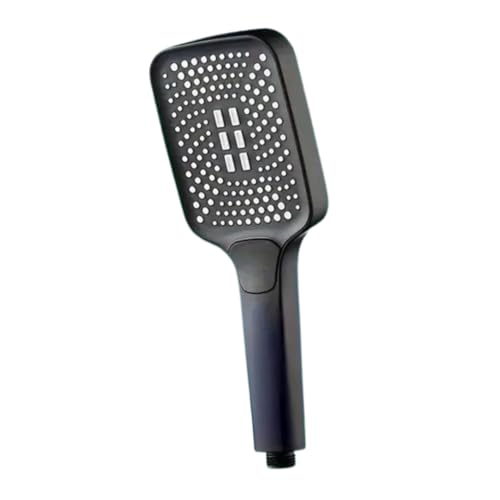 High-Pressure Handheld Shower Head with 3 Adjustable Spray Modes, Ionic Water Filter for Cleaner Water, Water-Saving Design, Easy Installation, Black or Silver Finish
