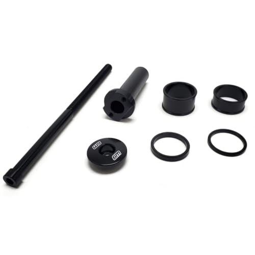 Warp 9 Stem Lock for E-Motos - Talaria, Surron, E-Ride Pro, 79Bike - Handlebar Stem Lock for Bar Mount, Stem Cap, Stem Spacers, Stem Bolt - Multiple Color Options - Electric Bike Part/Black