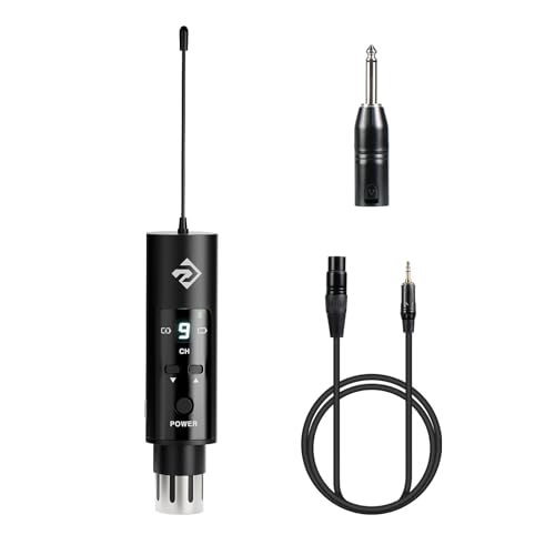 Image of Phenyx Pro Portable Transmitter for PDP-M Wireless in-Ear Monitor System w /24-bit /48kHz Digital Circuit, 16 UHF Channels, Rechargeable Battery (PMT-P-900)