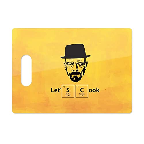 Beek Geek's Stuff Tábua De Carne De Vidro 35x25cm, modelo Lets Co...