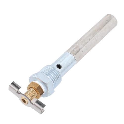 RV Water Heater Anode Rod with Drain Valve 4.5 X 1/2in NPT Quick Drain Design Anode Rods Replacement for Atwood Water Heater - Thumbnail 2