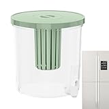 Kühlschrank Wasserspender - Wasserkanister Für Kühlschrank - Vier Komma Fünf Liter Undichter Behälter Krug Mit Hahn Für Zuhause Wohnheim Wohnung Party