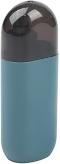Electric Nose Hair Trimmer for Men, Digital Display Rechargeable, Stainless Steel, Ergonomic Portable Shaver, Compact, Lightweight 11 x 7 x 3.5cm, Black, Orange, Blue for Home Use (Normal Blue)