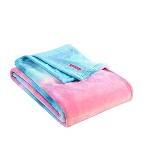 Betsey Johnson | Fleece Collection | Blanket – Ultra Soft & Cozy Plush Fleece, Lightweight & Warm, Perfect for Bed or Couch, Queen, Ombre