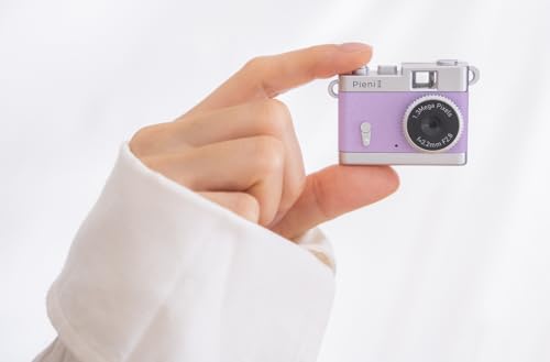 【Amazon.co.jp限定】 ケンコー(Kenko) デジタルトイカメラ Pieni II ライラック キーホルダーセット 131万画素 写真・動画撮機能 microSDカードスロット 446850