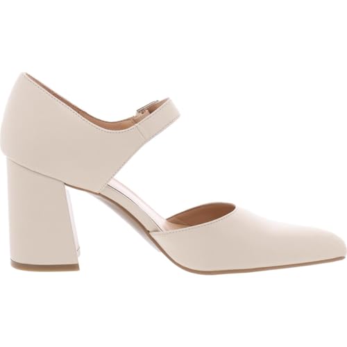 Naturalizer Womens Pixie Faux Leather D'Orsay Heels Beige 10 Medium (B,M)2