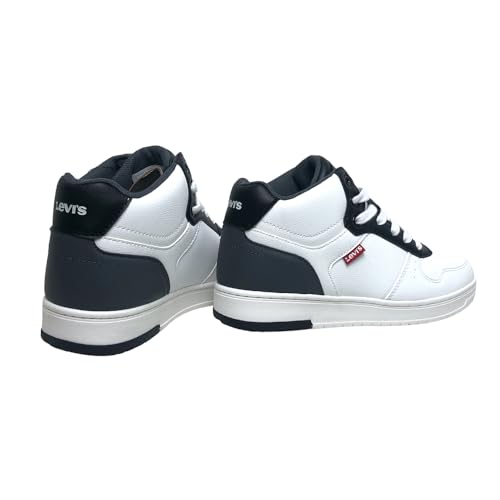Levi's Kick Mid, 0218 White Navy Red, 38 EU