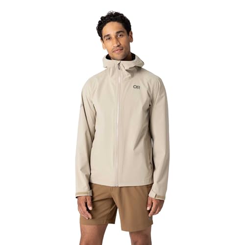 Image of Outdoor Research Men's Stratoburst Stretch Rain Jacket