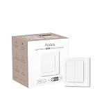 Aqara – Aqara Lichtschalter H2 EU (2-in-1 Neutral, 4 Tasten 2 Kanäle