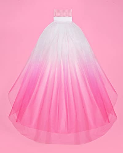 La Mejor review de Velo novia rosa para comprar hoy. 5 Imagen adicional