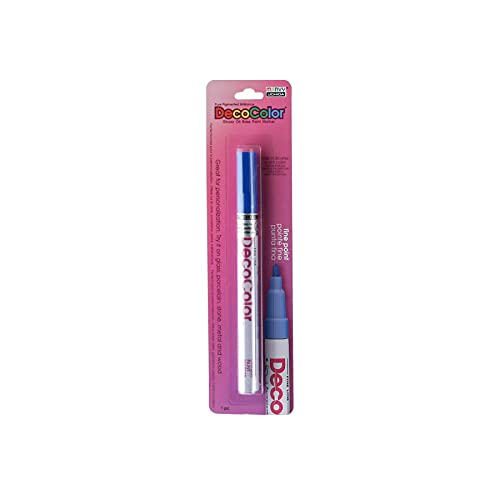 UCHIDA 200-C-3 Marvy Deco Color Fine Point Paint Marker Blue 1 Count (Pack of 1)