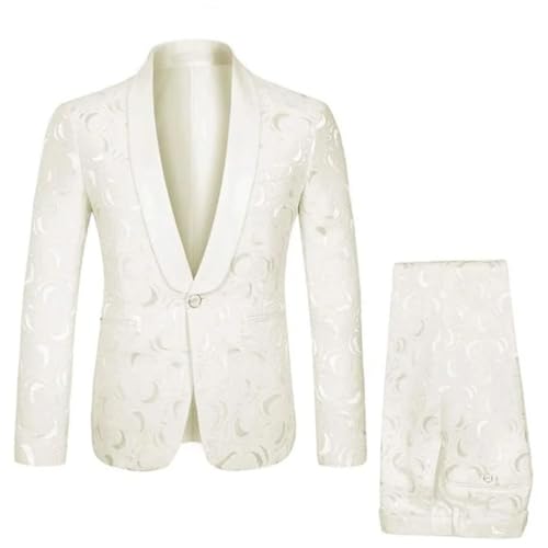 Men's 3-Piece Slim Fit Suit Blazer Vest Pants Wedding Prom Business and Casual Events4