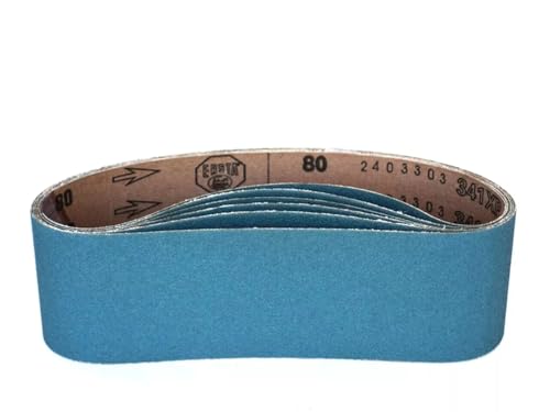 3 X 21 Inch 36 40 60 80 120 Grit 50 Pack Metal Grinding Zirconia Sanding Belt