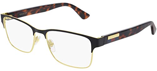 Gucci GG0750O DARK HAVANA 56/18/150 men Eyewear Frame -  Gucci eyeglasses