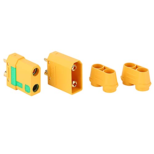 Conector XT90 tipo banana para cableado de baterías en barcos RC y drones 2