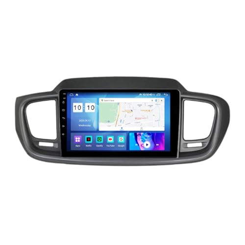 【CarPlay wireless e Android Auto wireless】L'autoradio con schermo supporta CarPlay cablato e wireless, supporta anche Android Auto cablato e cablato, il che semplifica l'eliminazione dei cavi USB. Puoi utilizzare questo display CarPlay per effettuare chiamate, accedere alla musica, inviare e ricevere messaggi e navigare tramite GPS.