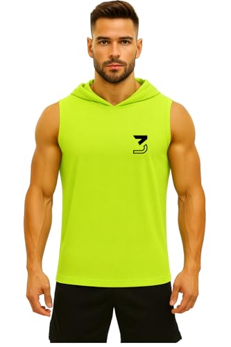 Image of 3Colours RGB Fitness Designer Gym Stringer Vest, Gym Vest, Racer Y Back, Sports Tank Tops, Sando for Men C Cut-3 Logo