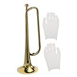 Totority 子供用トランペット おもちゃ 音楽教育玩具 初心者向け管楽器 早期教育 音楽プレゼント クリスマス 誕生日プレゼント 放課後遊び 夏休みアクティビティ