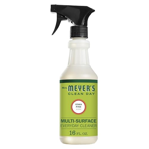 Image of Mrs. MEYER'S CLEAN DAY Multi-Surface Cleaner 3 Pack Variety, 16 OZ Each, 1 CT (Iowa Pine + Peppermint + Gingerbread)
