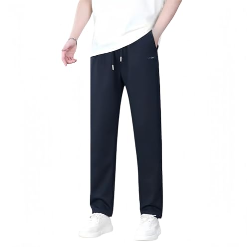 Aerostrides - Pull on Waffle Stretch Casual Pants Lacyaura Pants Men, Stretch Comfort Breathable for Work Travel