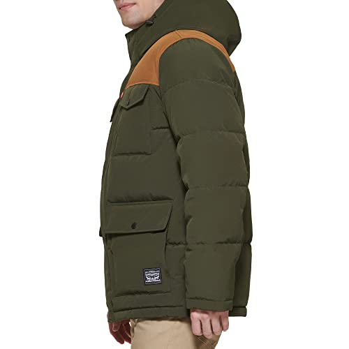 Levi's Men's Arctic Cloth Quilted Lined Performance Parka4