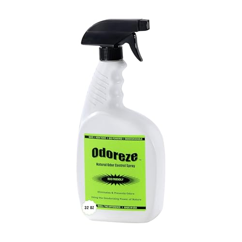 ODOREZE Natural Probiotic Landfill Odor Control Spray: 32 oz. Concentrate Treats 4,000 Sq. Yards