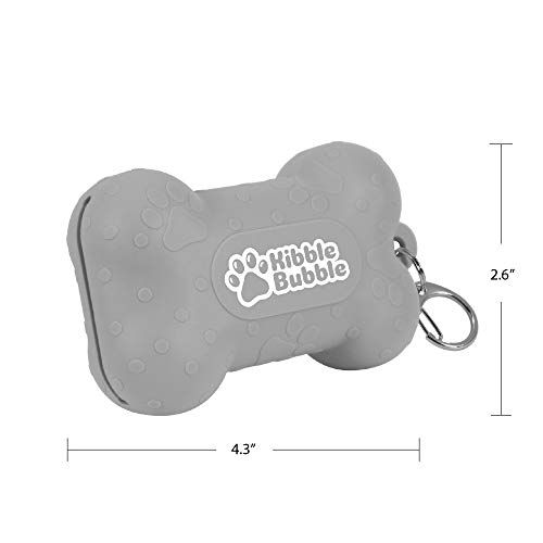Kibble Bubble Dog Treat Pouch, Bone, Green #TOP4