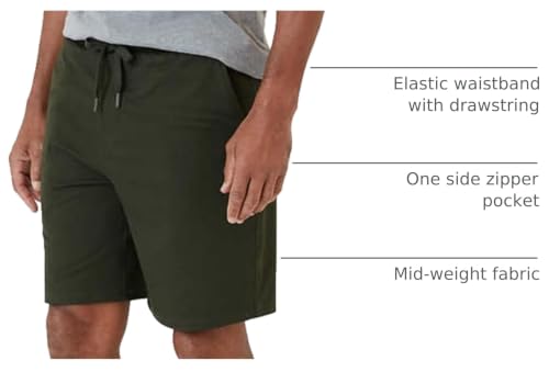 Image of Eddie Bauer Men's Comfort Fit Lounge Shorts, 2-Pack