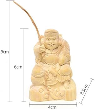 Amazon｜柘植木彫り 仏様 木彫 彫刻工芸品 手芸品 収蔵品 装飾品 仏像
