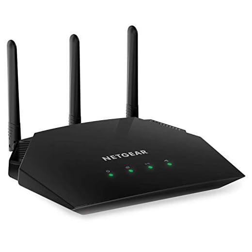 NETGEAR WiFi Router (R6330) - AC1600 Dual Band Wireless Speed (up to 1600 Mbps) | Up to 1200 sq ft Coverage & 20 Devices | 4 x 1G Ethernet and 1 x 2.0 USB Ports (R6330-1AZNAS)