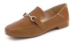 Camel Vegan Leather Golden Buckle