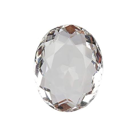 REAL-GEMS Oval Cut White Topaz Gemstone Cover
