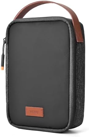 WIWU Tech Pouch Cable Organiser Bag with Handle Large Capacity El...