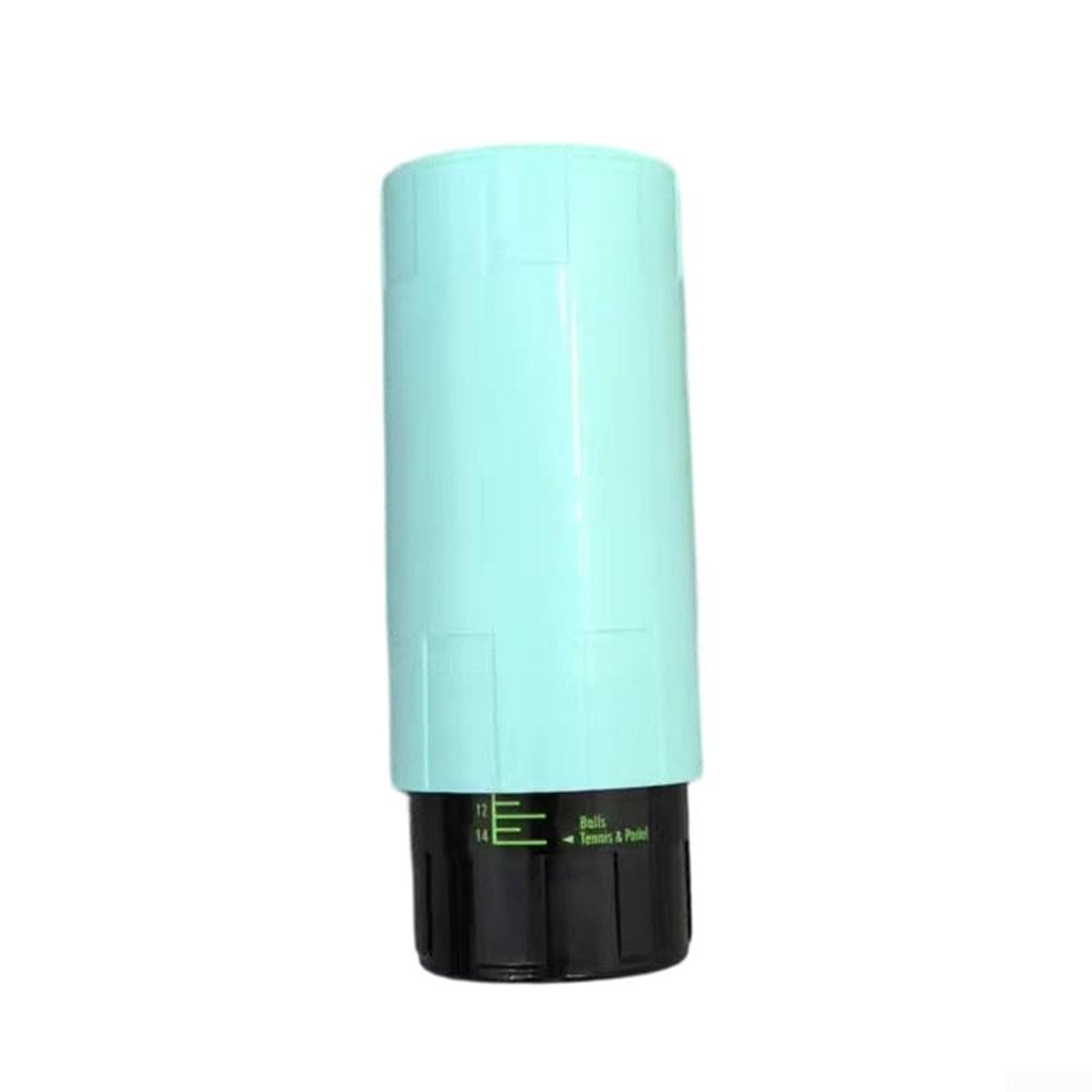 Tennis Ball Pressuriser Container to Restore Tennis Ball Bounce, Portable 3 Ball Tennis Holder Storage Tube for Outdoor Sports, Keeps Balls Fresh and Extends(Light Blue)